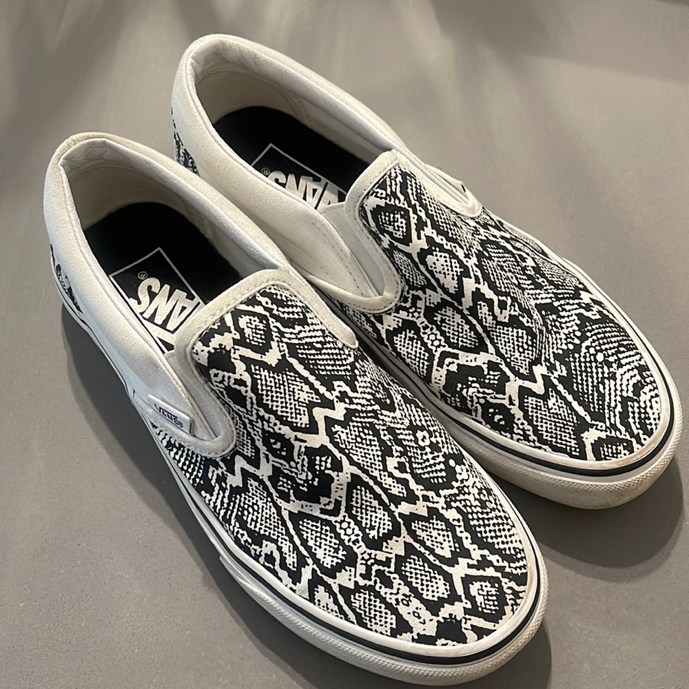 Snakeskin Vans